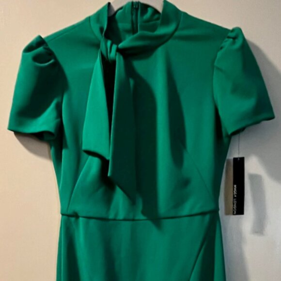 Brand New Green Elegant Dress - Picture 1 of 13